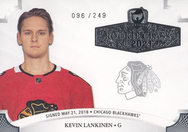 insert RC karta KEVIN LANKINEN 20-21 UD The CUP Rookie Class 2021 /249